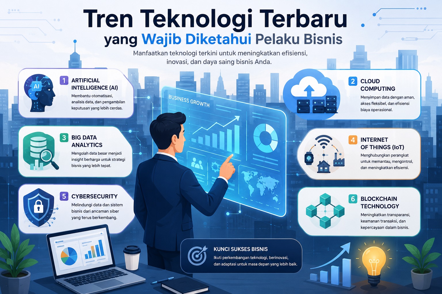 Tren Teknologi Terbaru yang Wajib Diketahui Pelaku Bisnis